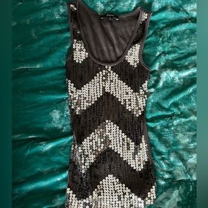 Express sequin tank